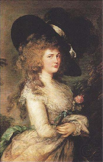 Thomas Gainsborough Lady Georgiana Cavendish, Duchess of Devonshire France oil painting art